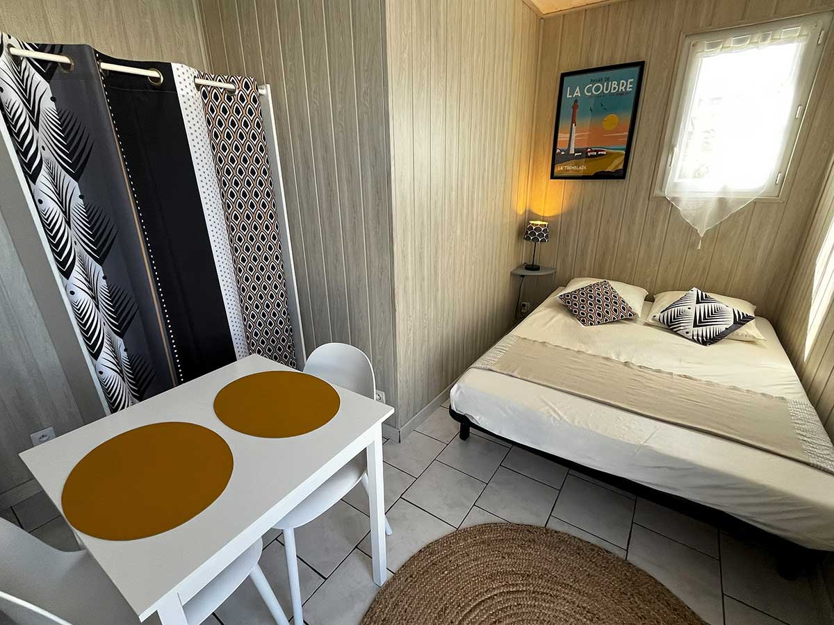 Studio Duo 2 personnes | Camping*** La Chênaie location de mobil homes La Palmyre